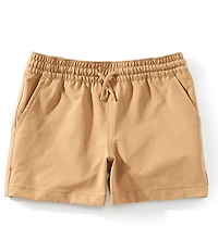 Class Club Little Boys Twill Synthetic Pull-On Shorts