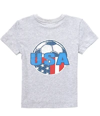 Class Club Little Boys USA Soccer Graphic Short Sleeve T-Shirt