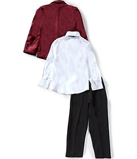 Class Club Little Boys Velvet Suit 3-Piece Set