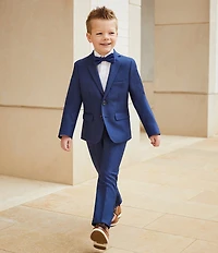 Class Club Sharkskin Little Boys Dress Pants