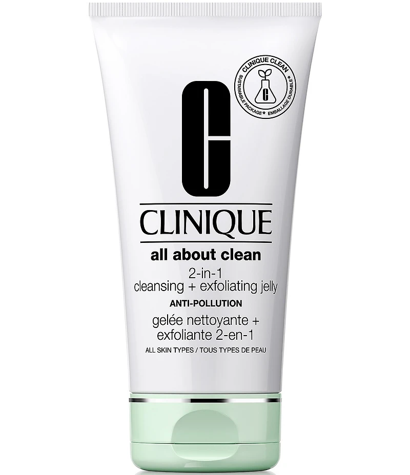 Clinique All About Clean™ 2-in-1 Face Cleansing + Exfoliating Jelly