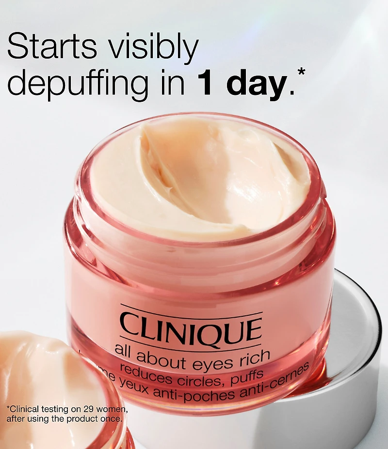 Clinique All About Eyes™ Rich Eye Cream with Hyaluronic Acid