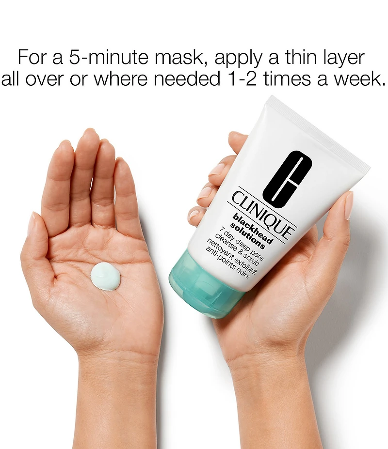 Clinique Blackhead Solutions 7 Day Deep Pore Cleanse & Face Scrub
