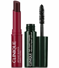 Clinique Cult Classics on the Go: High Impact Mascara + Black Honey Lip Mini Gift Set