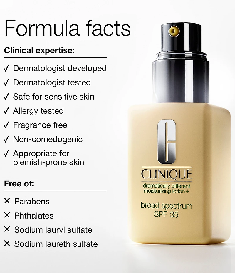 Clinique Dramatically Different Moisturizing Lotion+ SPF35 for Face
