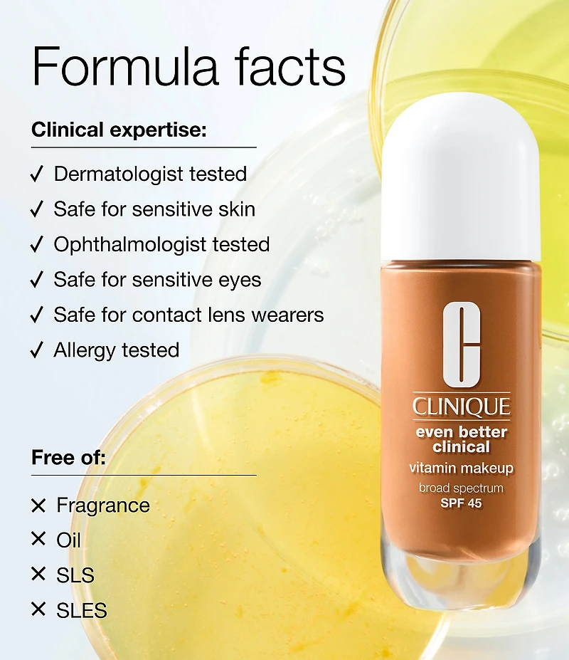 Clinique Even Better Clinical™ Vitamin Makeup Broad Spectrum SPF 45 Foundation