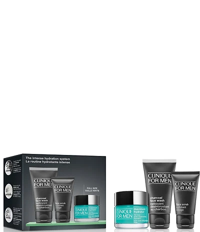 Clinique For Men: The Intense Hydration System Skincare Set