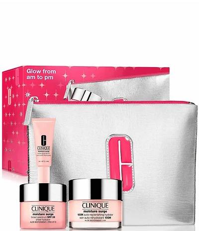 Clinique Glow from AM to PM Moisture Surge Skincare Gift Set