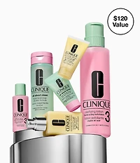 Clinique Great Skin Everywhere Skincare Gift Set for Combination Oily Skin