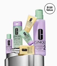 Clinique Great Skin Everywhere Skincare Gift Set for Dry Combination Skin