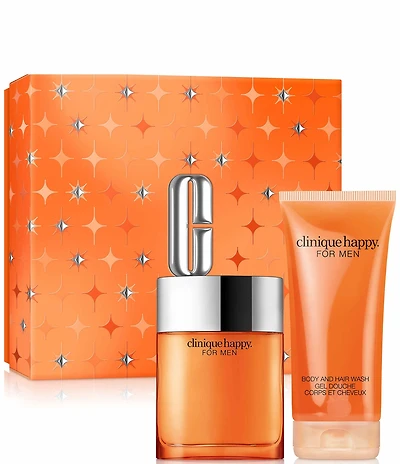 Clinique Happy for Him Men's Cologne & Body Wash Gift Set