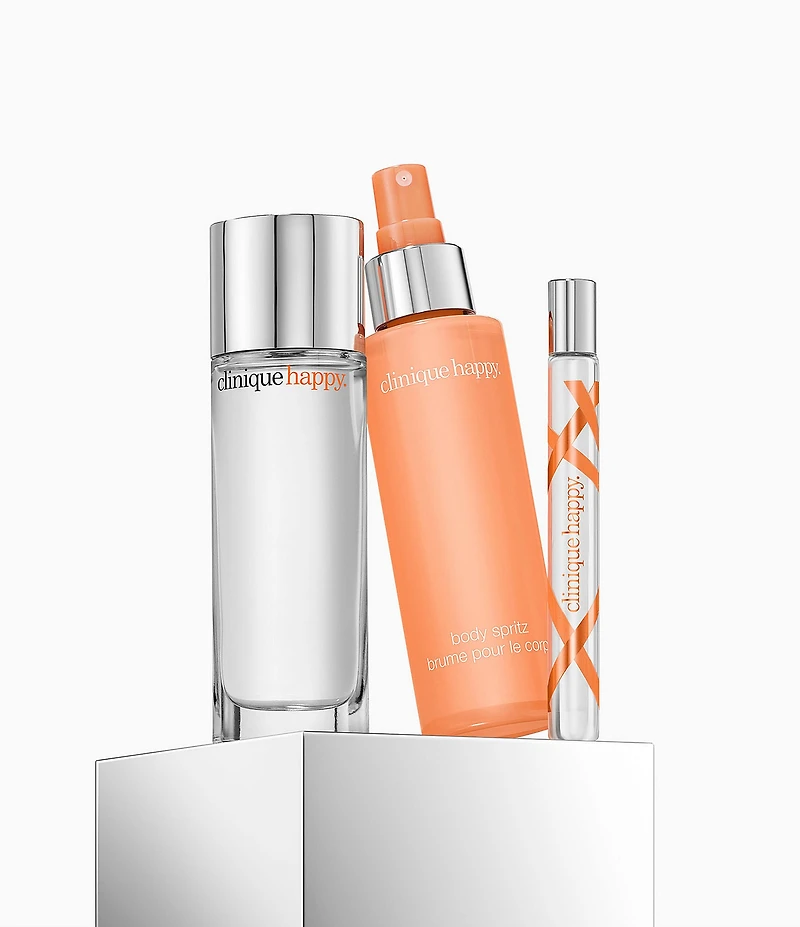 Clinique Happy Trio Perfume & Body Spray Holiday Gift Set
