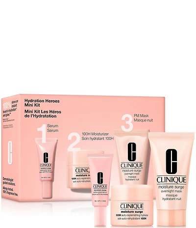 Clinique Hydration Heroes: Mini Moisture Surge Skincare Set