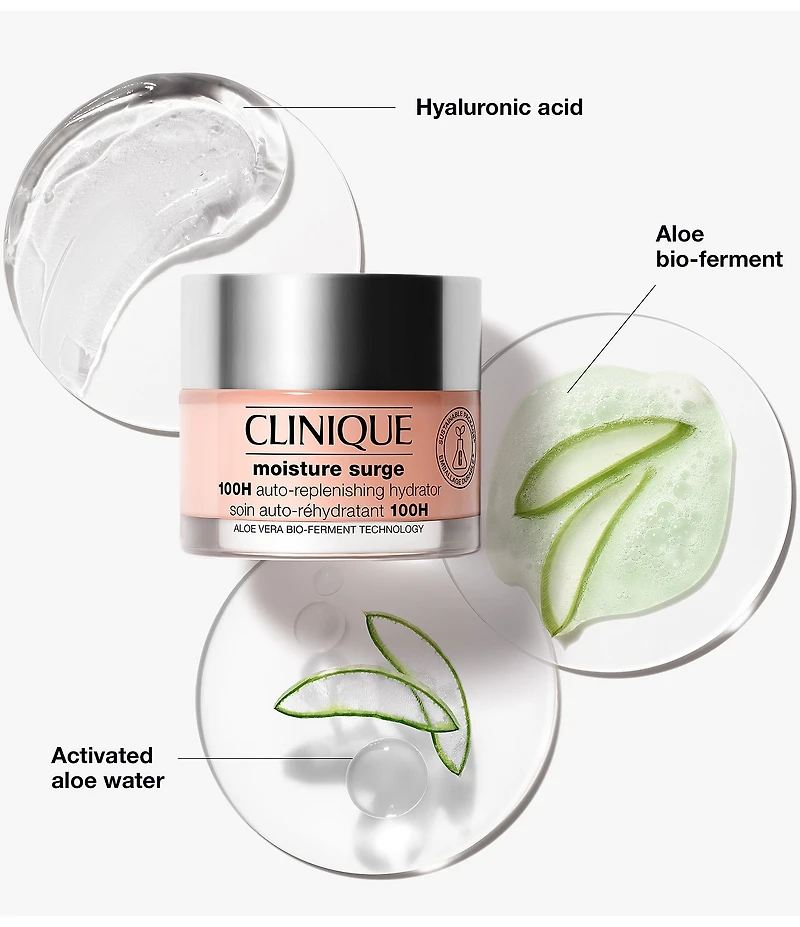 Clinique Moisture Surge™ 100H Auto-Replenishing Hydrator Gel Moisturizer with Hyaluronic Acid