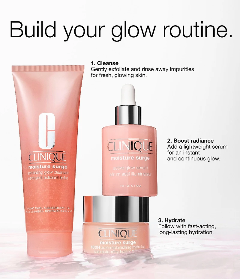Clinique Moisture Surge™ Gentle Exfoliating Glow Face Cleanser