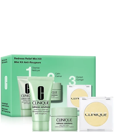 Clinique Redness Relief Skincare Set