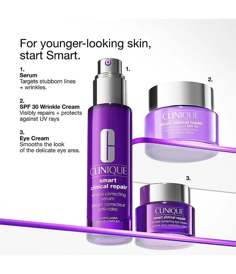 Clinique Smart Clinical Repair Wrinkle Correcting SPF30 Moisturizer