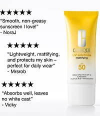 Clinique UV Solutions Hydrating Sunscreen SPF 50 with Hyaluronic Acid