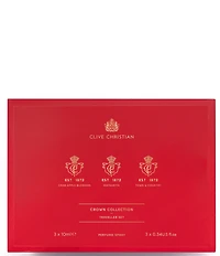 Clive Christian Crown Collection Travelers Perfume Travel Spray Set