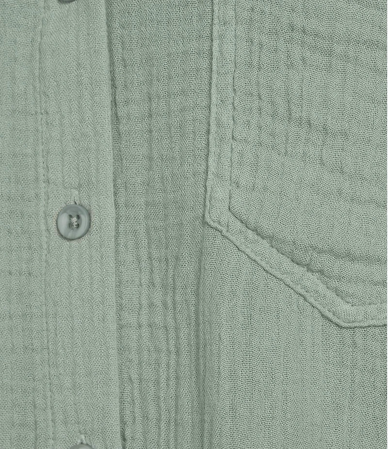Cloth & Stone Collared Long Sleeve Button Front Shirt