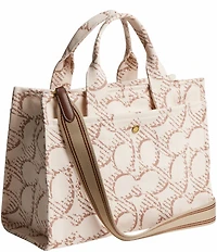 COACH Signature Canvas Cargo Tote Bag