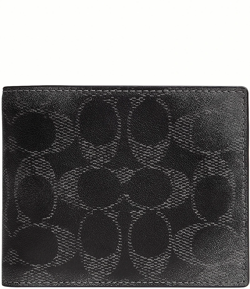 COACH 3-In-1 Signature Canvas Loved Leather Wallet