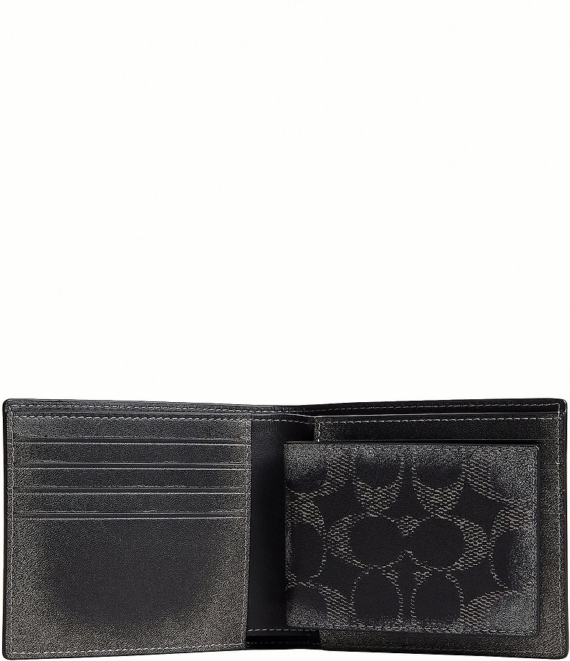 COACH 3-In-1 Signature Canvas Loved Leather Wallet