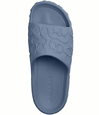 COACH Women's Bay Signature EVA Slides