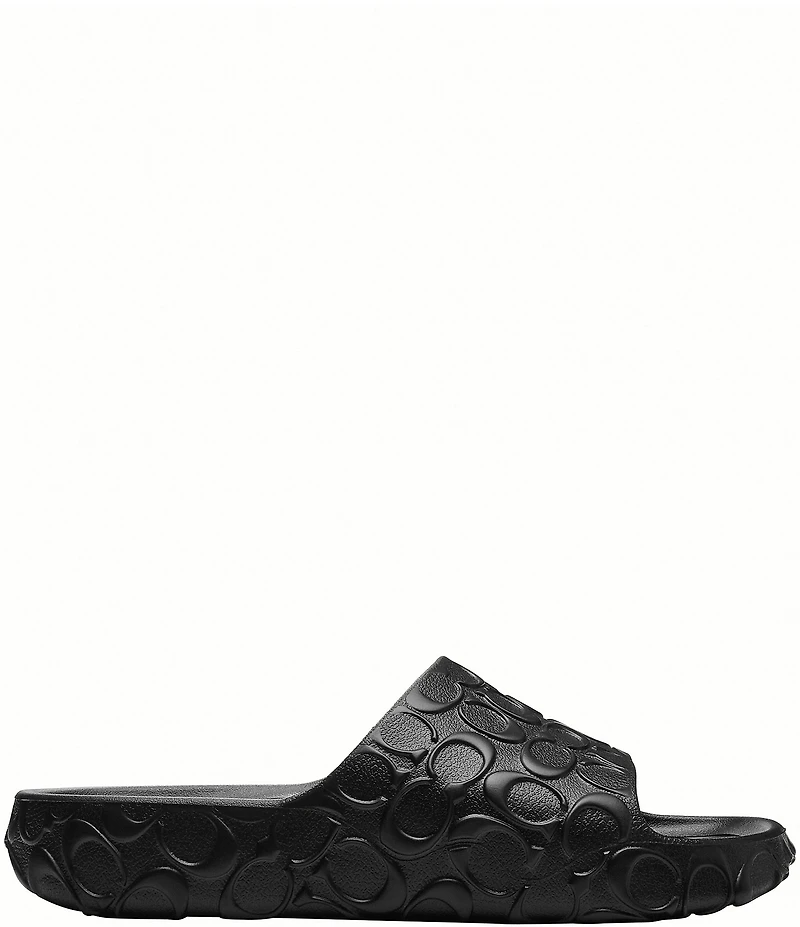 COACH Women's Bay Signature EVA Slides