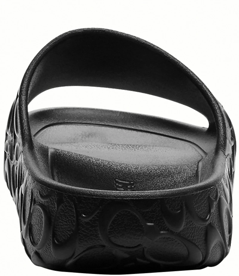 COACH Women's Bay Signature EVA Slides