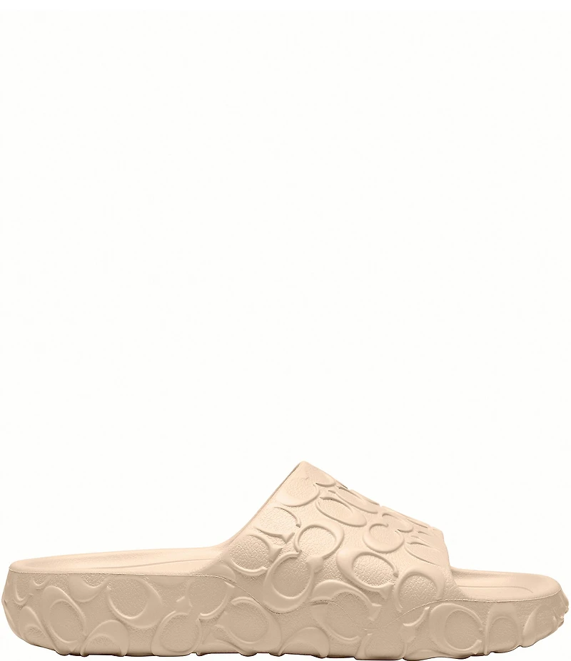 COACH Women's Bay Signature EVA Slides