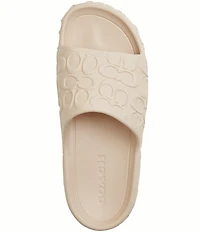 COACH Women's Bay Signature EVA Slides