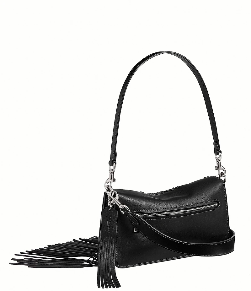 COACH Tabby 26 Beaded Fringe Shoulder Bag