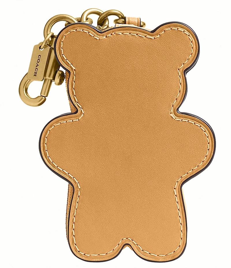 COACH Bear Coin Purse Keychain