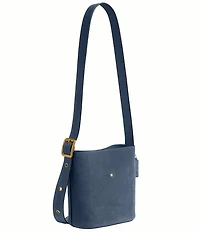 COACH Bleecker 21 Suede Bucket Bag