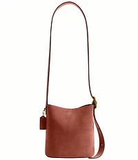 COACH Bleecker 21 Suede Bucket Bag