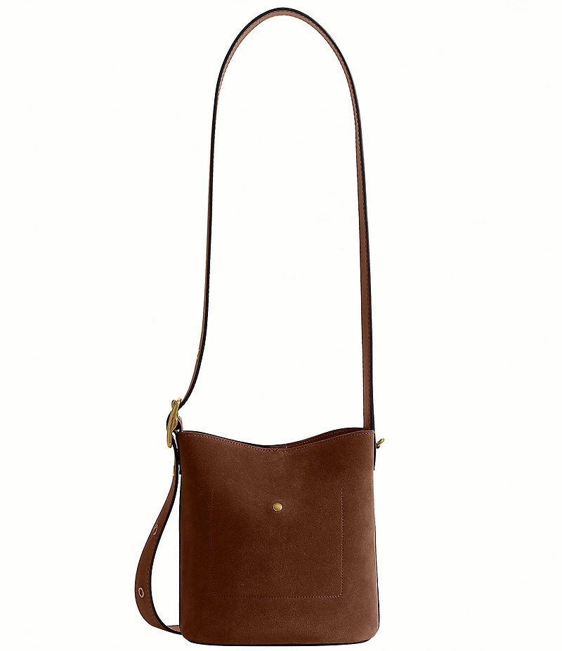 COACH Bleecker 21 Suede Bucket Bag