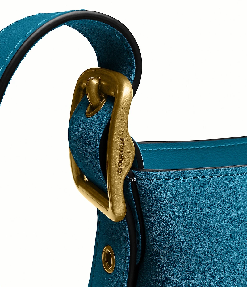 COACH Bleecker 21 Suede Bucket Bag