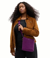 COACH Bleecker 21 Suede Bucket Bag