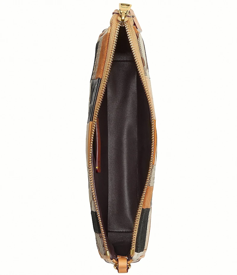 COACH Bleecker Patchwork Plaza Shoulder Bag 25
