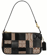 COACH Bleecker Patchwork Plaza Shoulder Bag 25