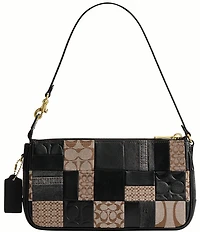 COACH Bleecker Patchwork Plaza Shoulder Bag 25