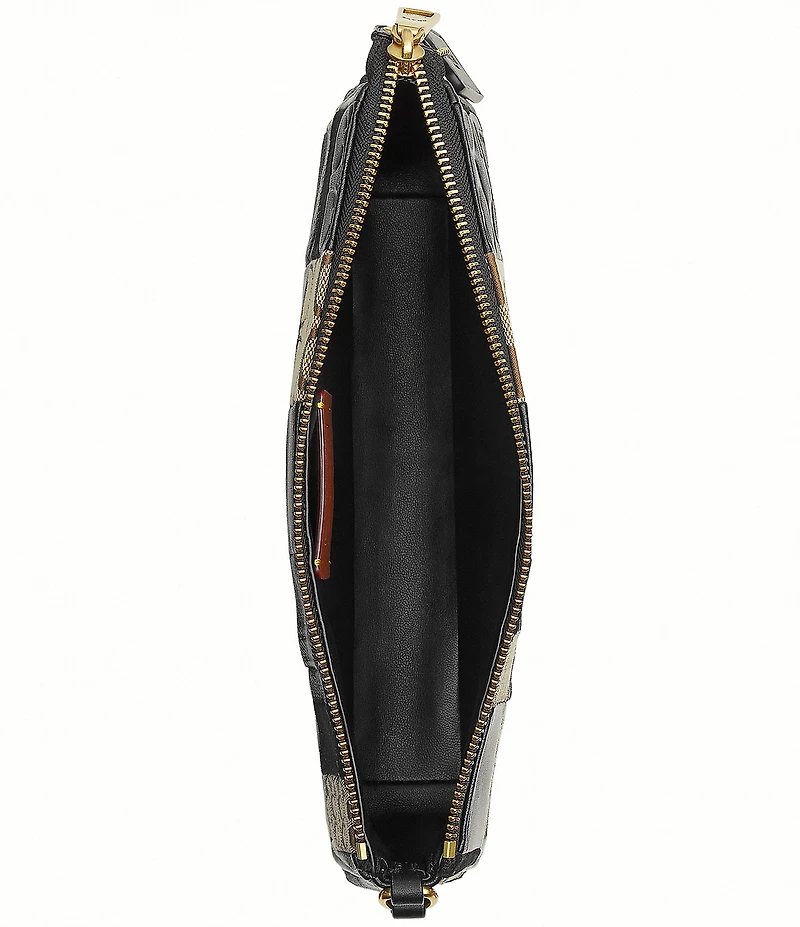 COACH Bleecker Patchwork Plaza Shoulder Bag 25