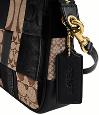 COACH Bleecker Patchwork Plaza Shoulder Bag 25