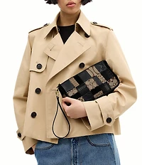 COACH Bleecker Patchwork Plaza Shoulder Bag 25