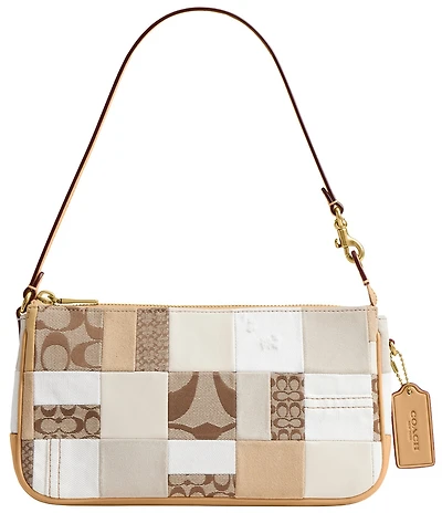 COACH Bleecker Patchwork Plaza Shoulder Bag 25