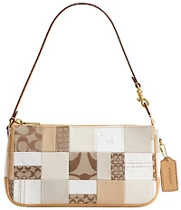 COACH Bleecker Patchwork Plaza Shoulder Bag 25