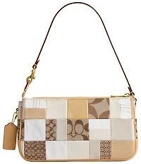 COACH Bleecker Patchwork Plaza Shoulder Bag 25