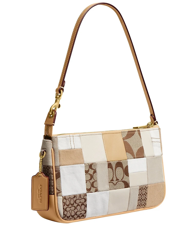 COACH Bleecker Patchwork Plaza Shoulder Bag 25