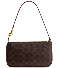 COACH Bleecker Signature Coated Canvas Convertible Shoulder Bag